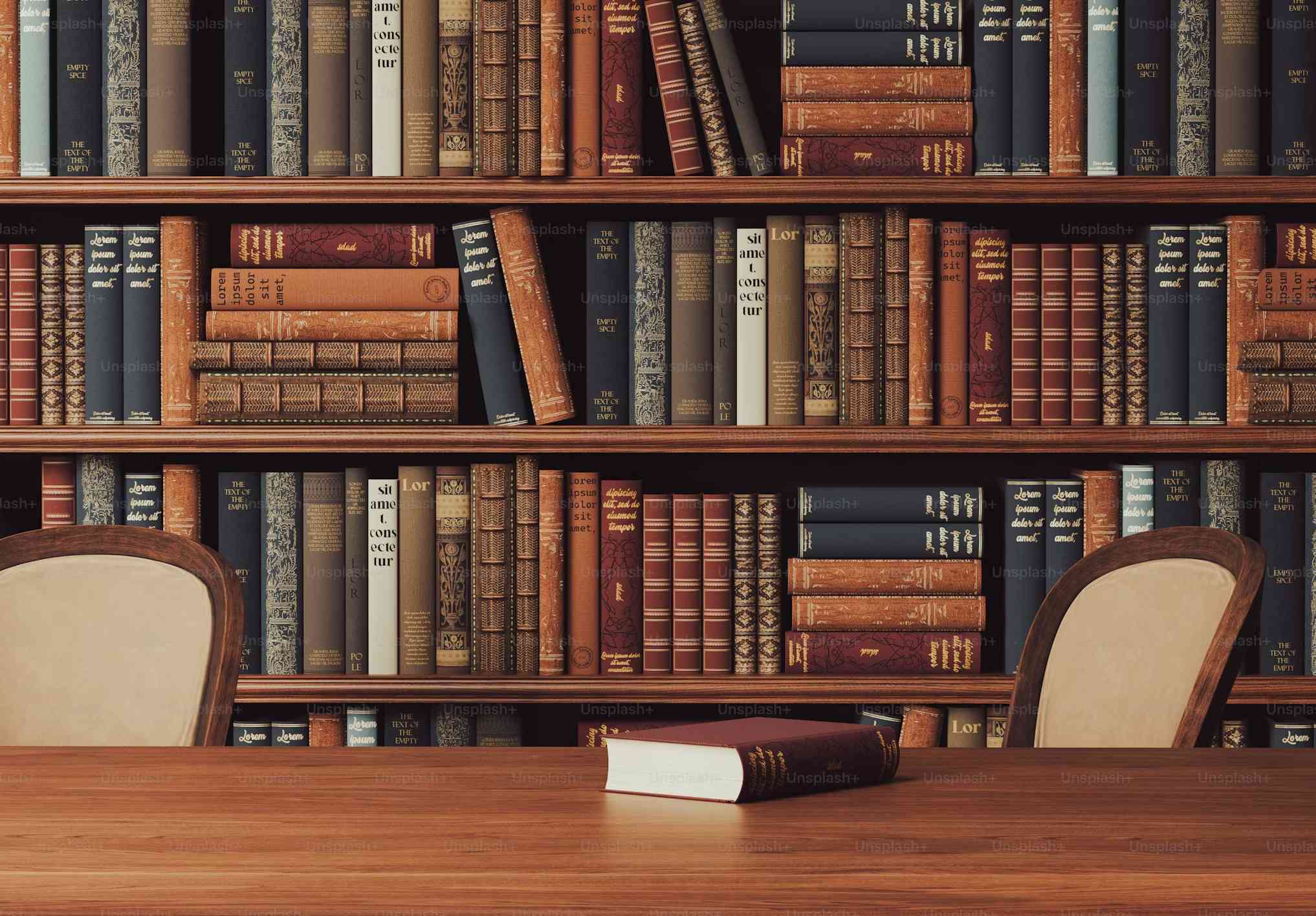Law Books on Bookshelf